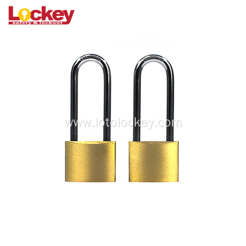 Security Golden Color Paint Brass/Copper Padlock